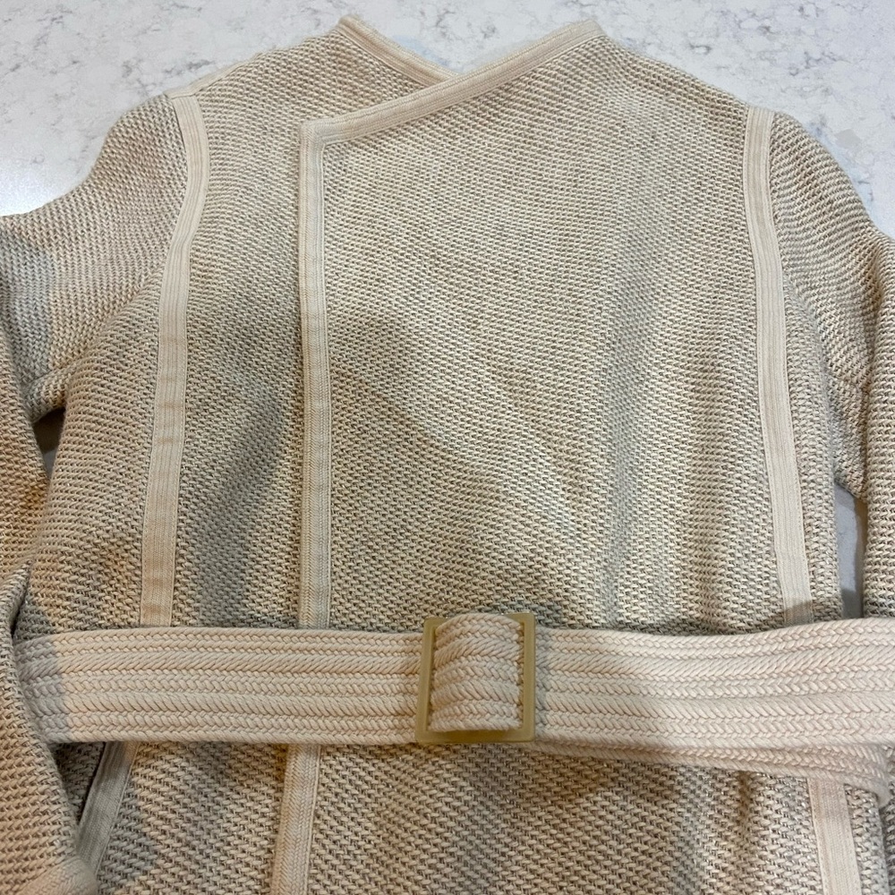 Vince Cream Textured Jacket/ blazer/ cardi